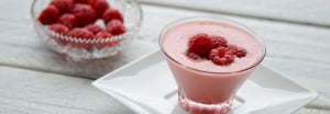 Frambozen-Yoghurt smoothie