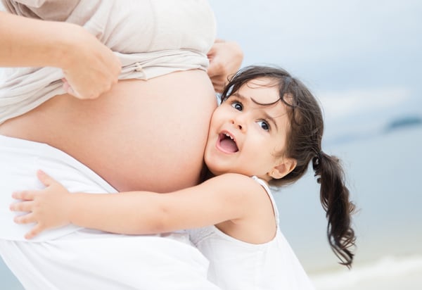 Tijdens de zwangerschap kom je aan onder invloed van je hormonen
