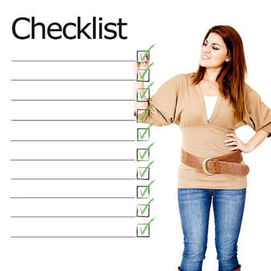 checklist 3-1