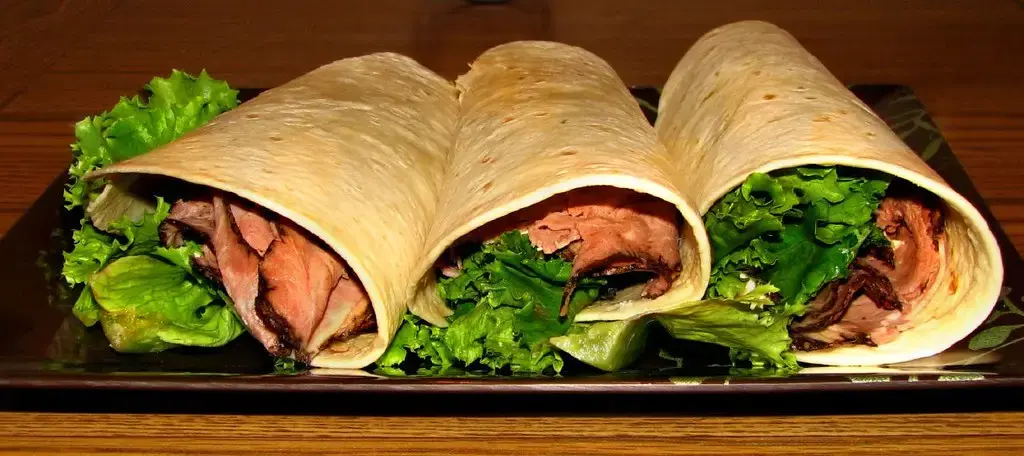 Rosbief Wrap