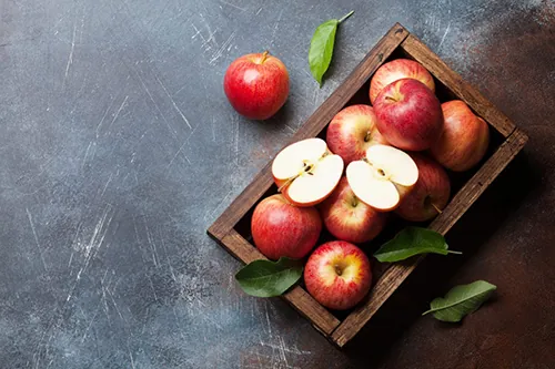 Pittige appel uit de oven