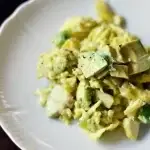 Avocado-ei-vissalade