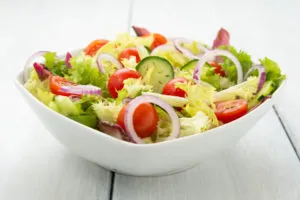 Frisse groene groentesalade