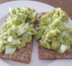 groen eiersalade