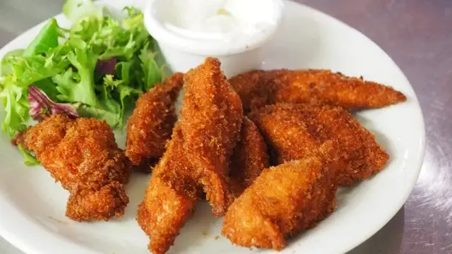 Knapperige kipnuggets