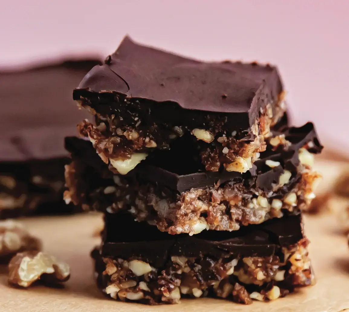 noten chocolade bites