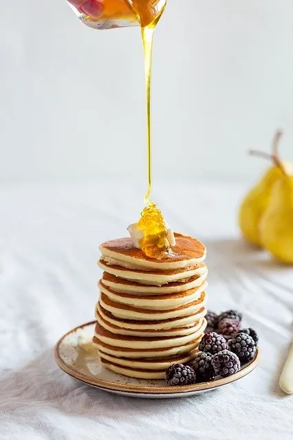 Roggepannenkoek met fruit