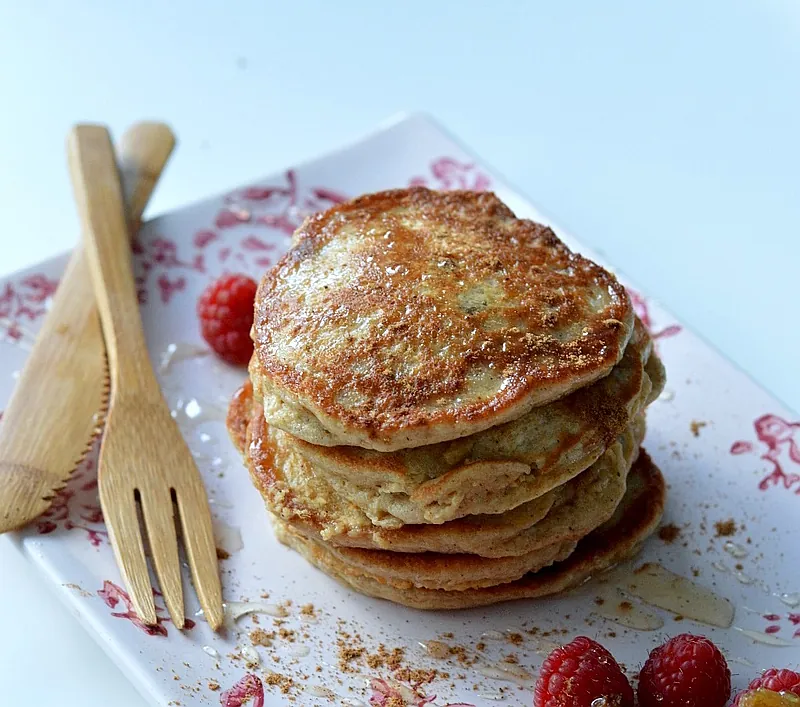 Zoete, hartige en verantwoorde rogge pannenkoekjes