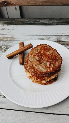 Frisse Havermout pannenkoekjes. Slank en zo gemaakt