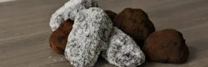 Truffels van pruimen