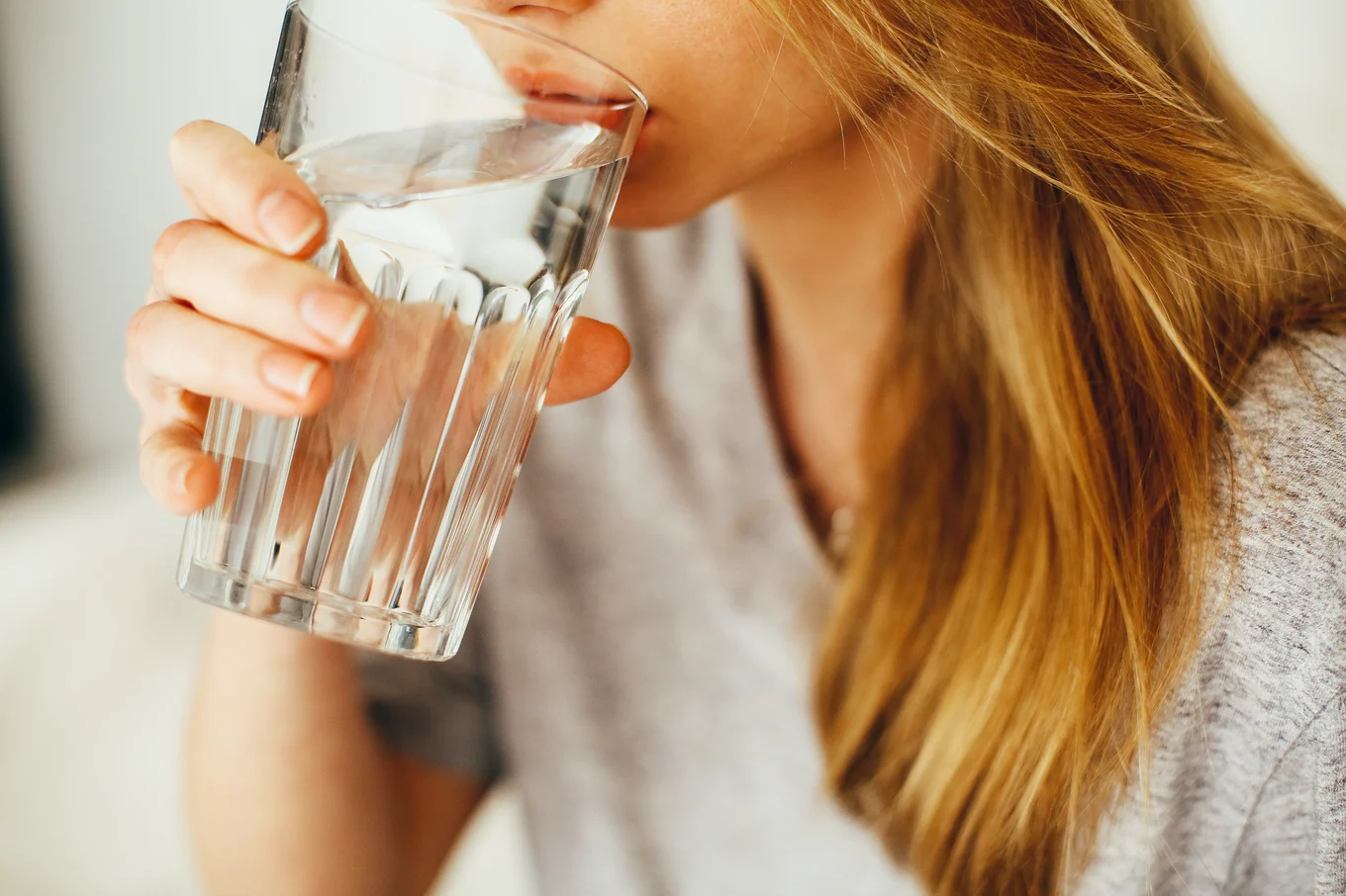 Val je af door water te drinken?